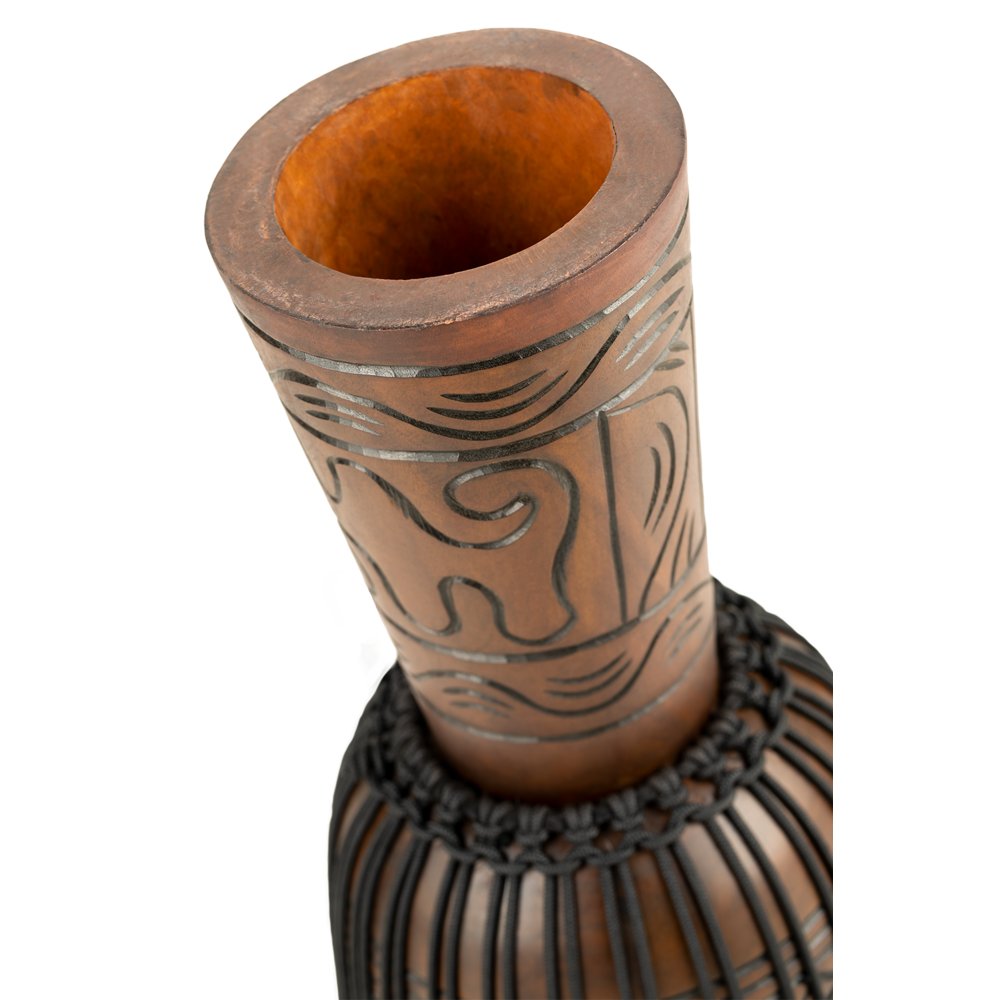 Meinl Headliner Artifact Series Rope-tuned Wood Djembe - 13" x 25" - Extra Large - Image 5