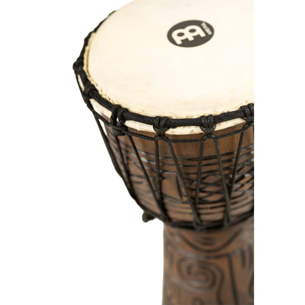Meinl Headliner Artifact Series Rope-tuned Wood Djembe - 8" x 15" - Small - Image 3
