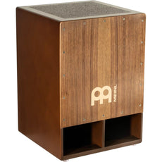 Meinl Jumbo Bass Cajon Walnut Front Plate With Sub Woofer SUBCAJ5WN
