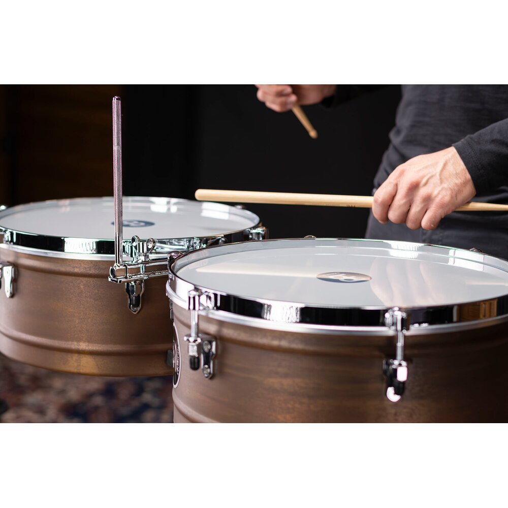 Meinl Marathon Steel Timbales - Antique Finish - Image 7