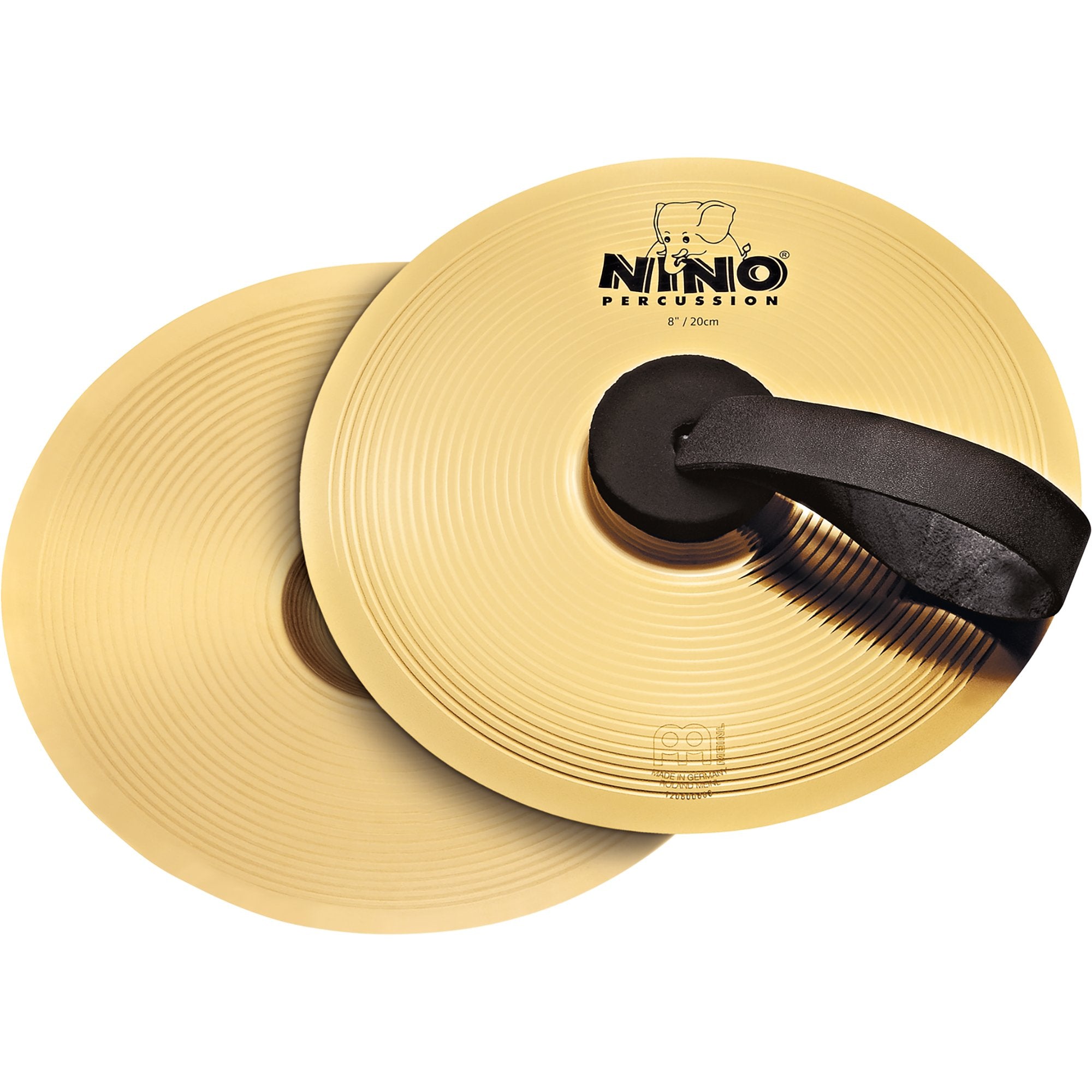 Meinl Nino 8" MS63 Brass Alloy Cymbal Pair NINO-BR20