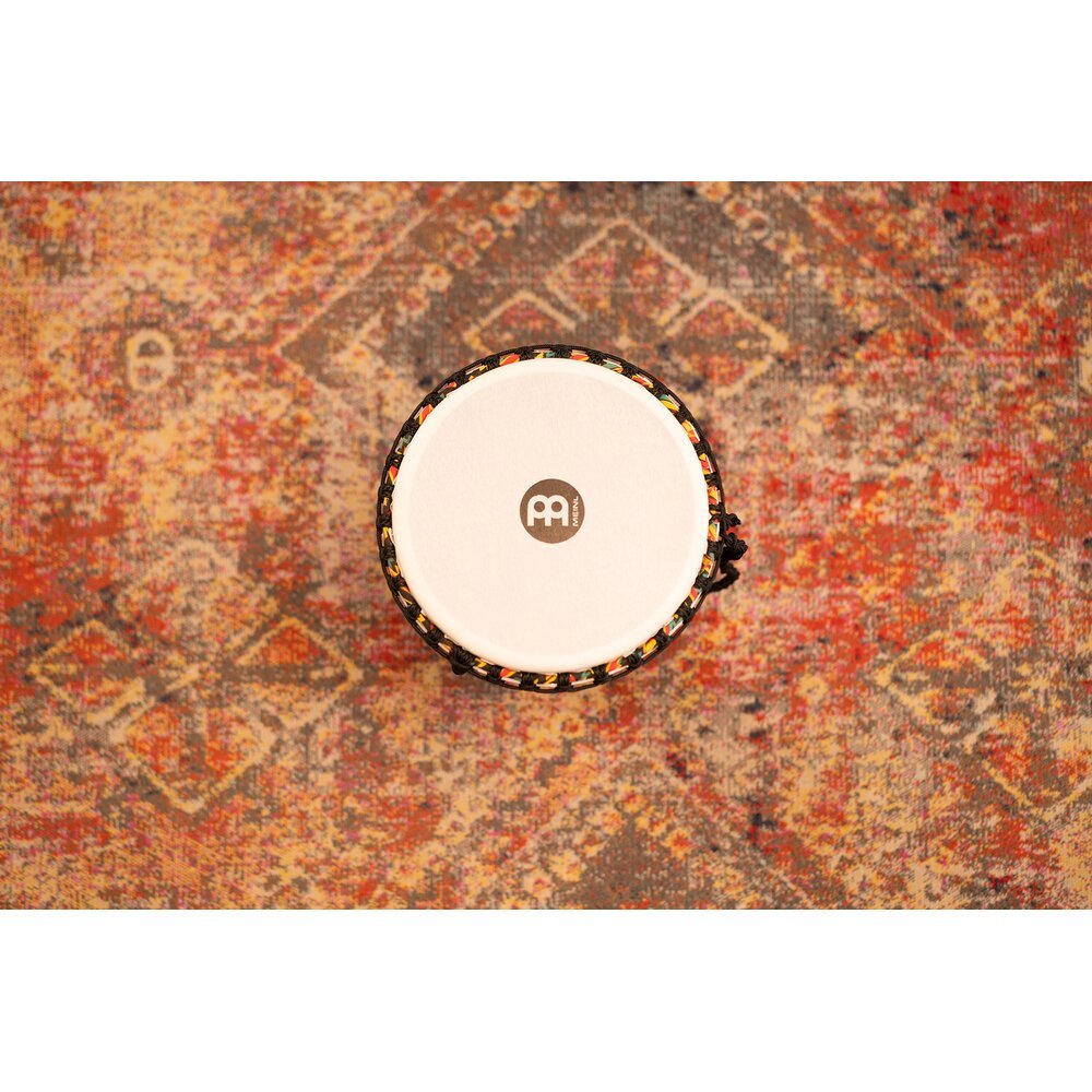 Meinl Rope-tuned Travel Djembe with Goatskin Head - 12" x 24" - Pharaoh's Script - Image 7