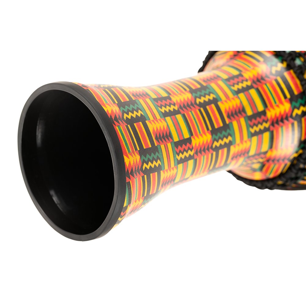 Meinl Rope-tuned Travel Djembe with Synthetic Head - 12" x 24" - Simbra - Image 4