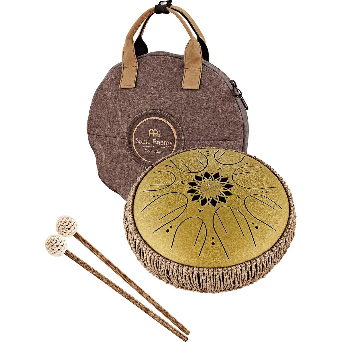 Meinl Sonic Energy Medium Octave Steel Tongue Drum 10" - C Major/8 Notes Accessories MOSTD3G