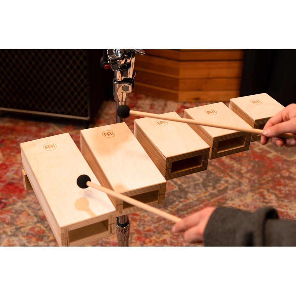Meinl Wood Temple Block Set - Image 3