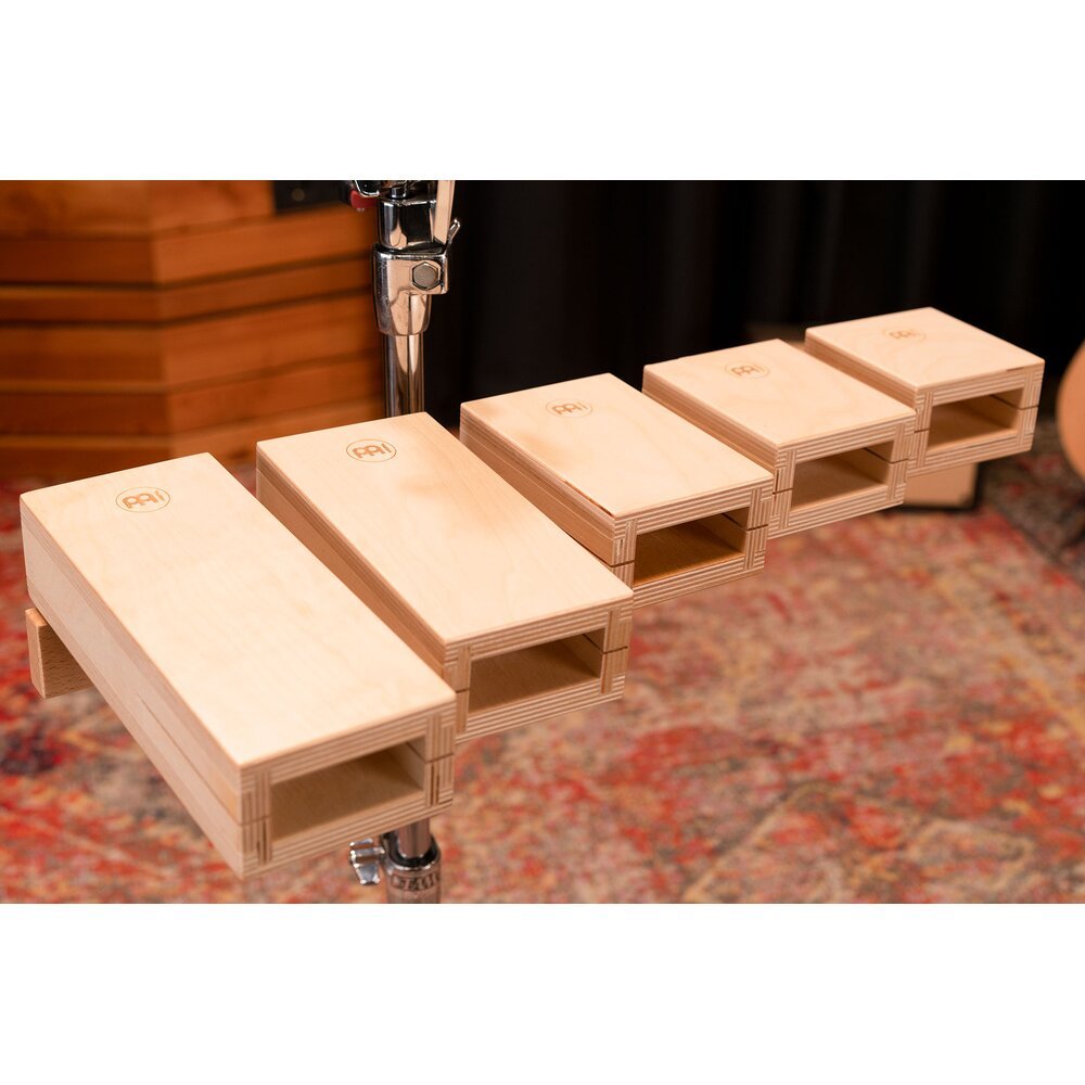 Meinl Wood Temple Block Set - Image 5