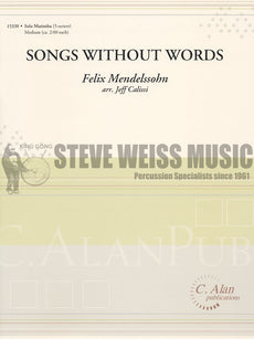 Mendelssohn-Song without Words arr. Calissi-M
