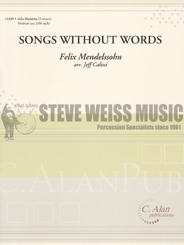 Mendelssohn-Song without Words arr. Calissi-M