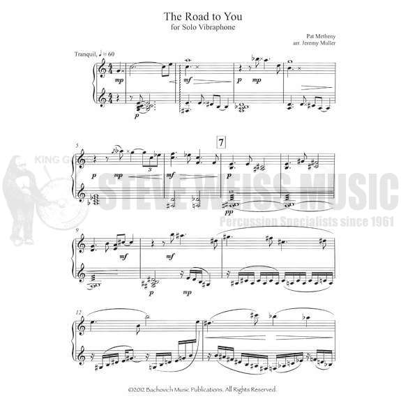 Metheny-The Road to You arr. Muller-V