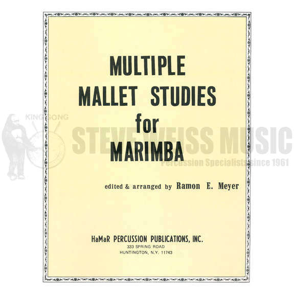 Meyer-Multiple Mallet Studies for Marimba-M