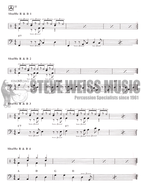 Micalizzi-Grooves for Drums & Bass (w/CD)