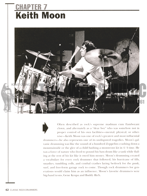 Micallef/Marshall-Classic Rock Drummers w/CD