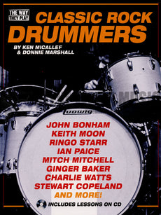 Micallef/Marshall-Classic Rock Drummers w/CD