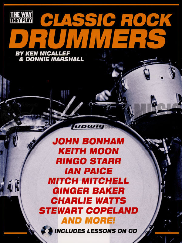Micallef/Marshall-Classic Rock Drummers w/CD