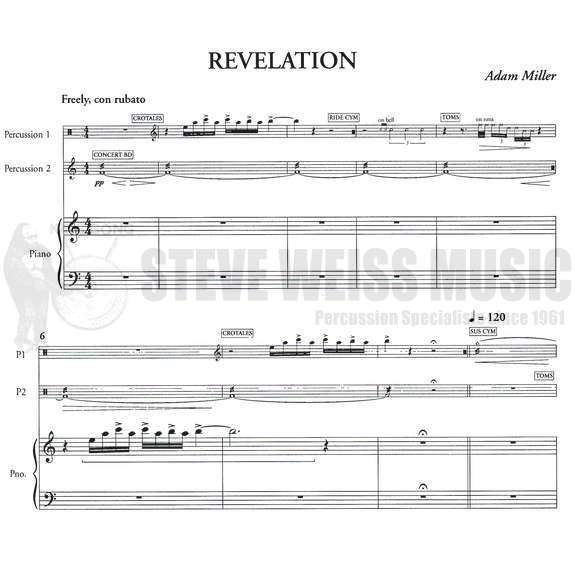 Miller, A.-Revelation (SP)-V/Cro./M/P/PN(accomp.)