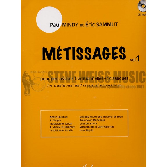 Mindy/Sammut-Metissages Vol. 1 (w/ CD) (SP)-V/M/BM/P