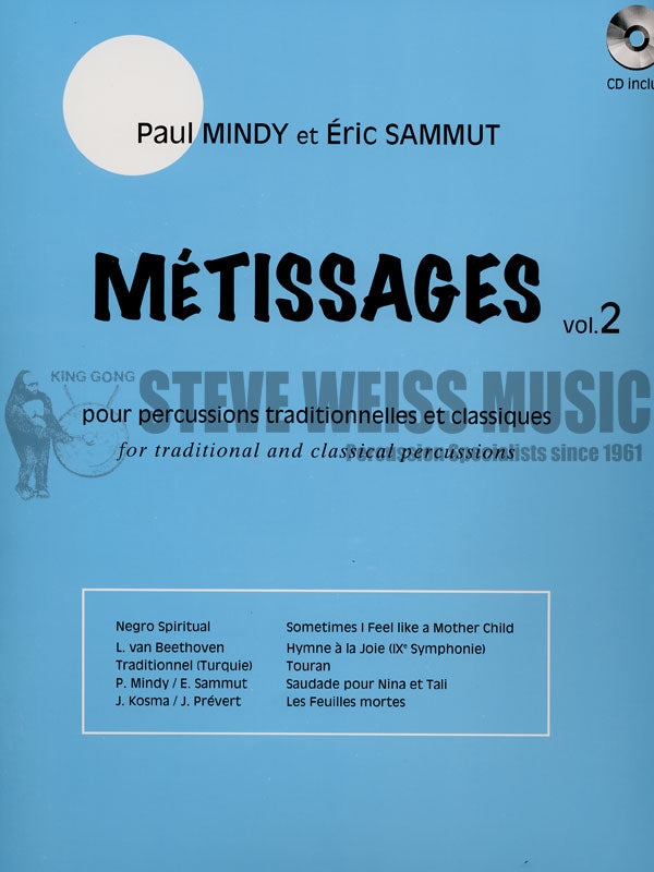 Mindy/Sammut-Metissages Vol. 2 (W/ CD) (SP)-V/M/BM/P