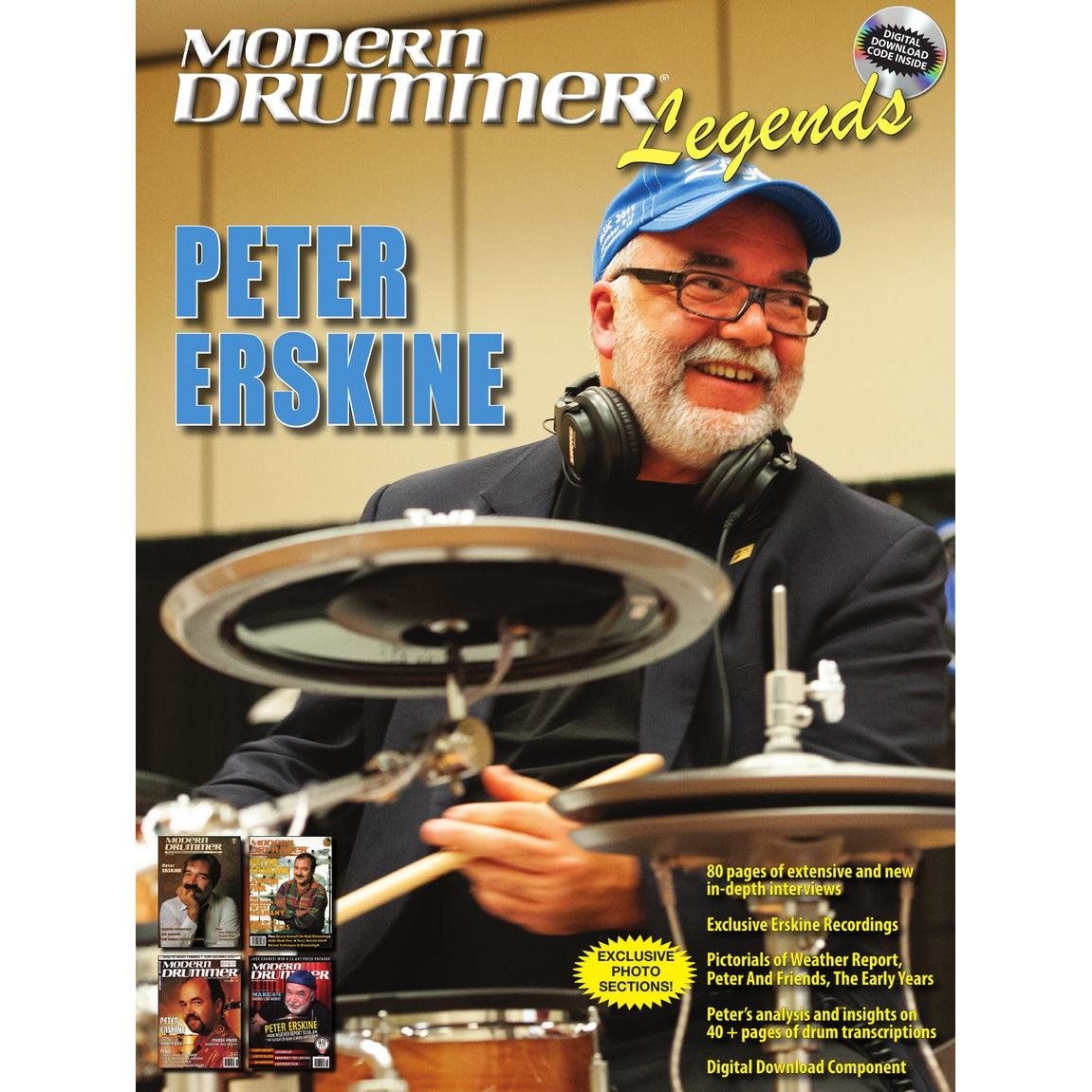 Modern Drummer Legends: Peter Erskine (Online Downloadable Content Included)