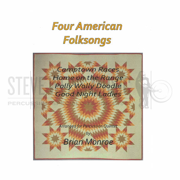 Monroe (arr.)-Four American Folksongs (SP)-B/X/2M/4T/DS/P