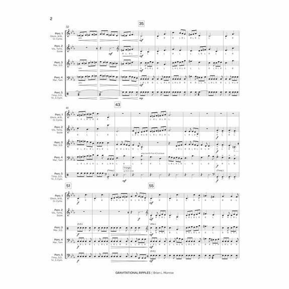 Monroe-Gravitational Ripples (SP)-B/V/M/3T/P