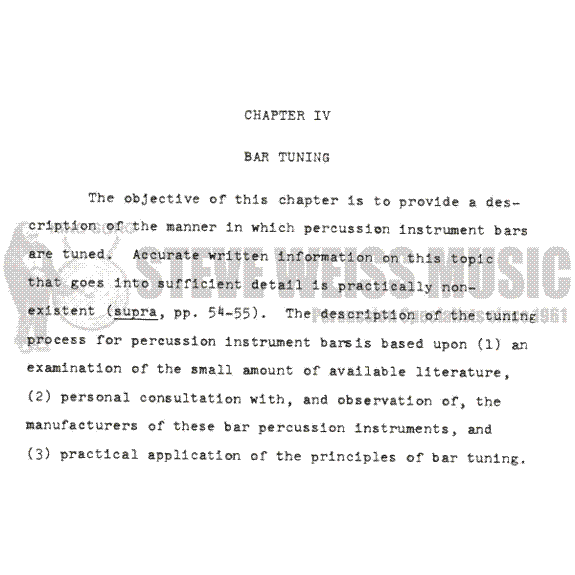 Moore-Acoustics of Bar Percussion