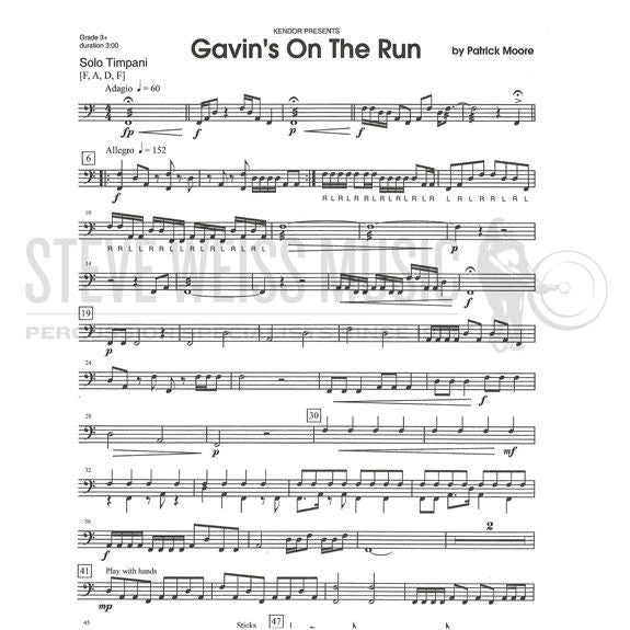 Moore - Gavin's On The Run - 4T