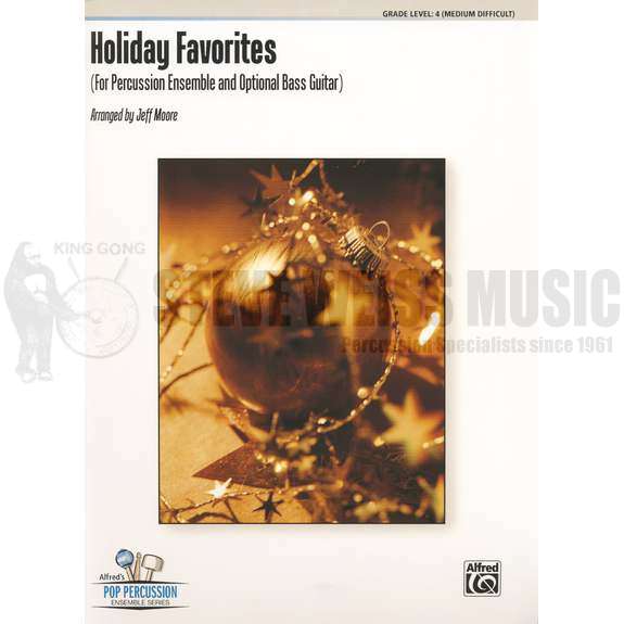 Moore, J. (arr.)-Holiday Favorites (SP)-B/V/C/X/2M/4T/DS/P/BG