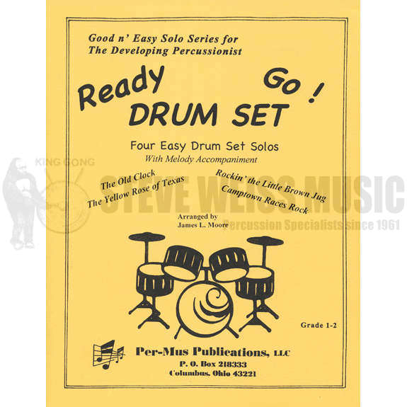 Moore, J.-Ready Drum Set Go! (SP)-DS/melody inst.