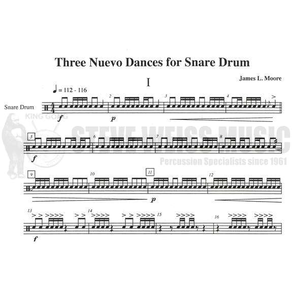 Moore, J.-Three Nuevo Dances-SD