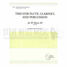Moore, J.-Trio for Flute, Clarinet & Percussion (SP)-B/P/ FL/CL