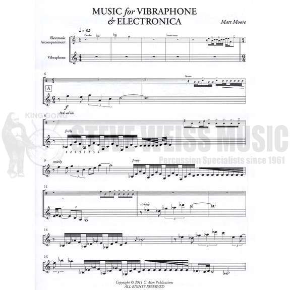 Moore, M.-Music for Vibraphone & Electronica-V/CD