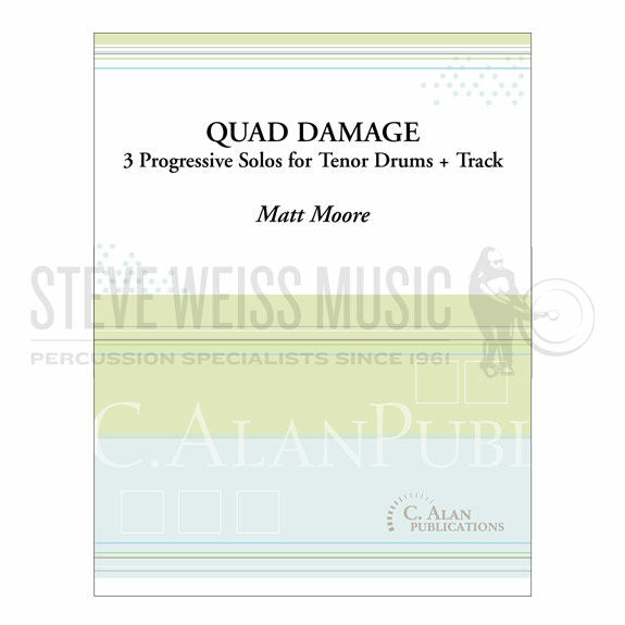 Moore, Matt-Quad Damage-5 Tenor Drums/Pre-Recorded Track