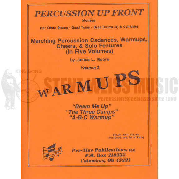 Moore-Percussion Up Front vol. 2: Warmups