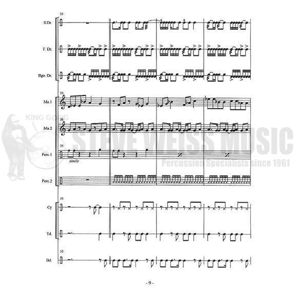 Mordant-Minor Innovation (SP-8 or 10)-B/X/P (drumband)