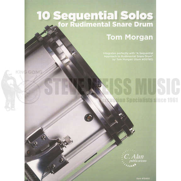 Morgan-10 Sequential Solos for Rudimental Snare Drum