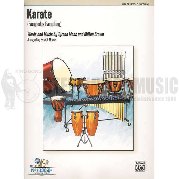 Moss/Brown-Karate arr. Moore (SP)-B/V/X/2M/4T/P/BG