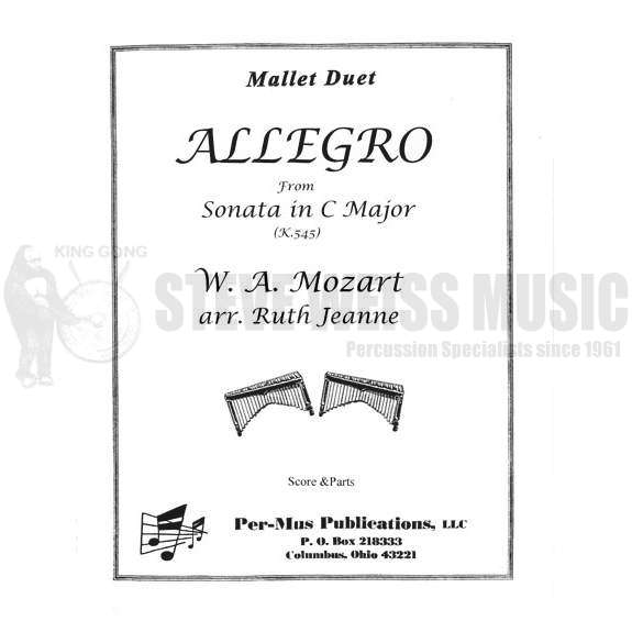 Mozart-Allegro from Sonata in C K. 545 (SP)-2 mall. inst.