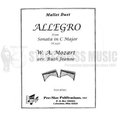 Mozart-Allegro from Sonata in C K. 545 (SP)-2 mall. inst.