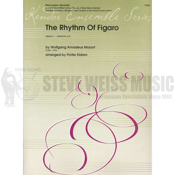 Mozart-Rhythm of Figaro, The arr. Eidam (SP)-P