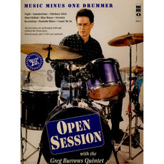 Music Minus One-Open Session with the Greg Burrows Quintet (CD)