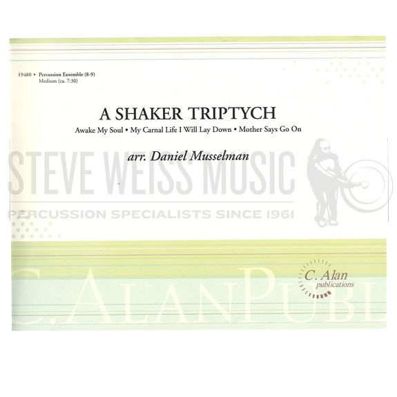 Musselman (arr.)-Shaker Triptych (SP)-B/V/C/X/2M/opt. BM/ 4T/P