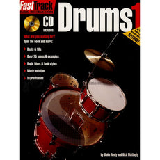 Neely/Mattingly-Fasttrack Drum Method Bk. 1 (CD)