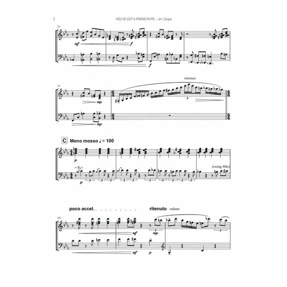 Newman-You’ve Got a Friend in Me arr. Stopa (SP)-M 4 hands