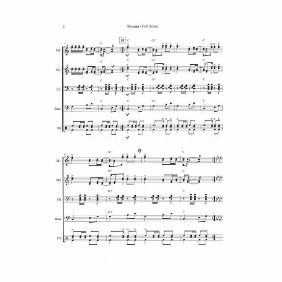 Nicely (arr.)-Mucura (Trad. Mexican Cumbia) (SP)-4M/DS