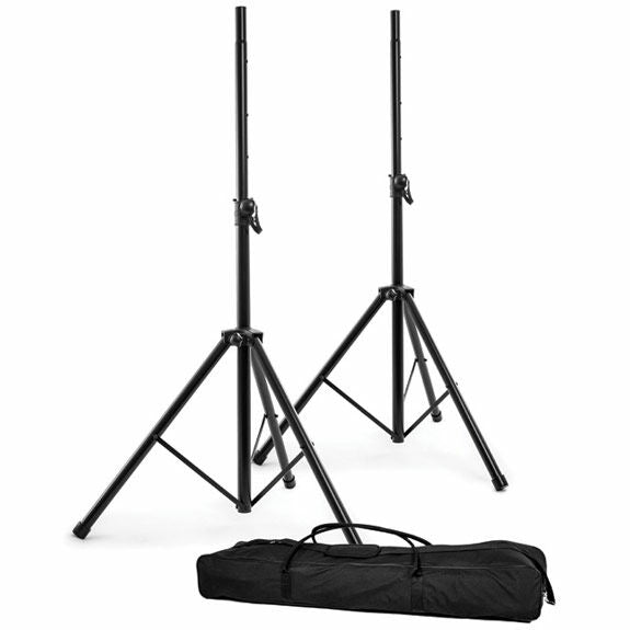 Nomad NSS-8033PK Speaker Stand Package – Pair with Bag