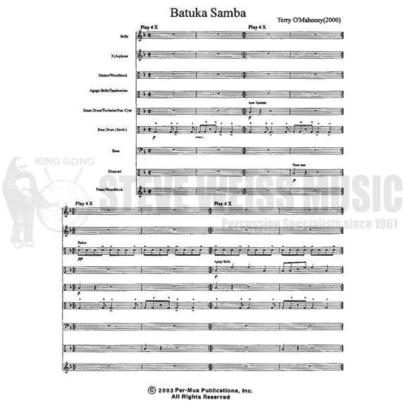 O'Mahoney-Batuka Samba (SP)-B/X/P/CB/PN