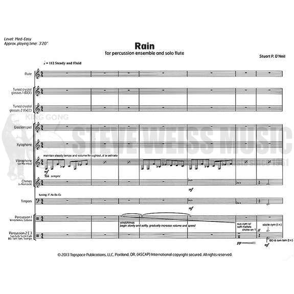 O'Neil-Rain (SP)-B/V/C/X/4T/P/FL