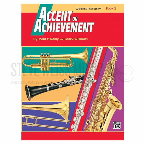 O'Reilly/Williams-Accent on Achievement Combined Percussion Book 2 (w/CD)