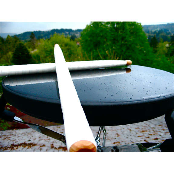 OffWorld Percussion Invader V3 Practice Pad - Black