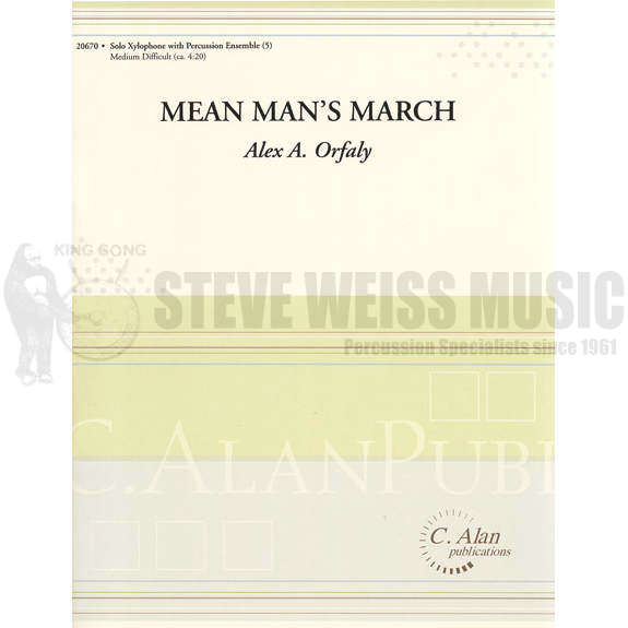 Orfaly-Mean Man's March (new edition) (SP)-Solo X/V/ 4M/C